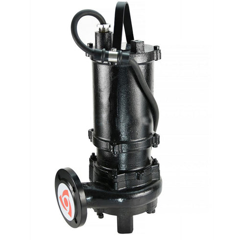 Pompa apa murdara cu tocator IBO IPRO Professional WES50-12L, 1.1KW, debit 15m3/h, H refulare 9.5m, submersibila